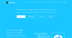 Desktop Screenshot of cognalys.com